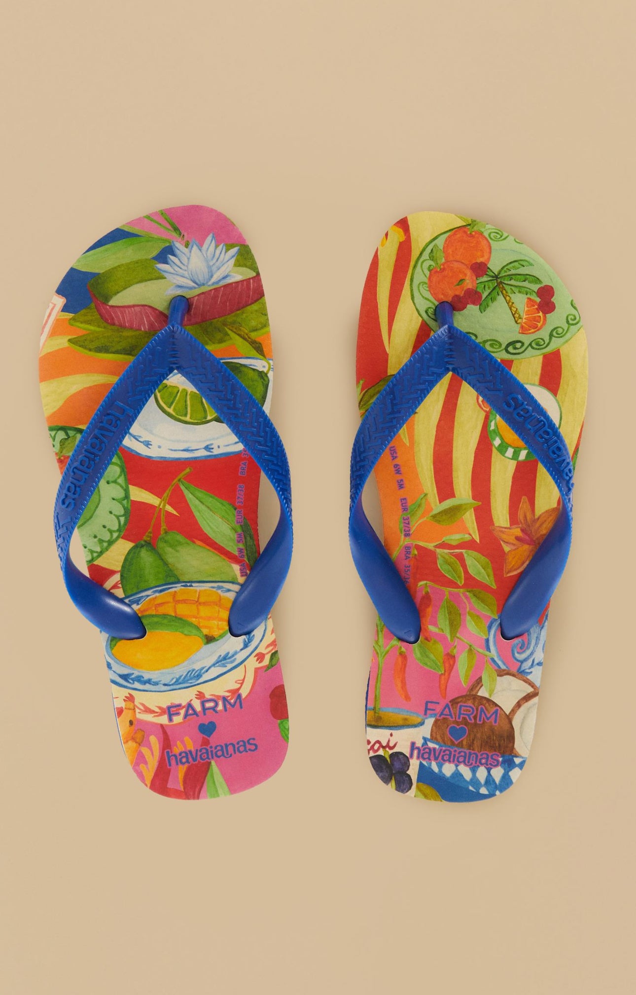Chinelos Havaianas X Farm